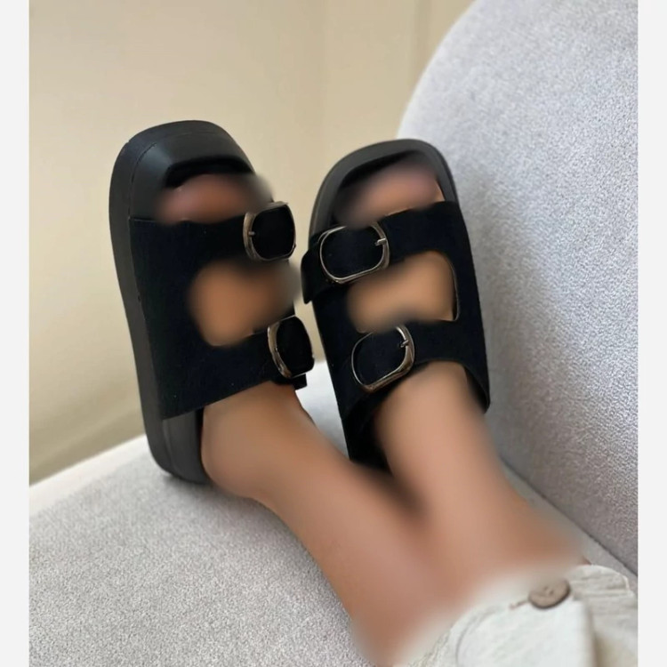 صندل لژدار سگک دار ترند صندل ترند زنانه کفش تابستانی کفش زنانه صندل دخترانه