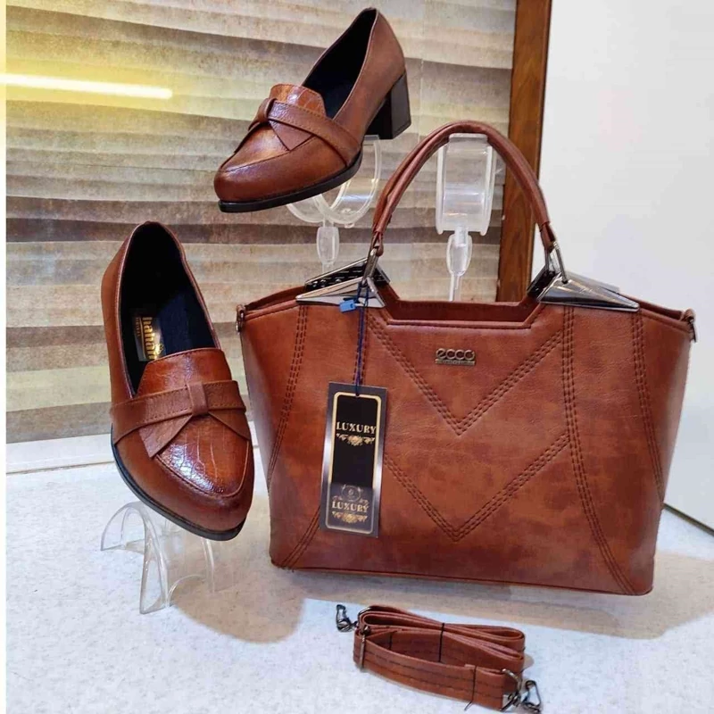 ست کیف و کفش عسلی ست کیف و کفش مشکی زنانه کفش چرم زنانه کیف چرم زنانه کفش زنانه کیف زنانه کفش طبی زنانه
