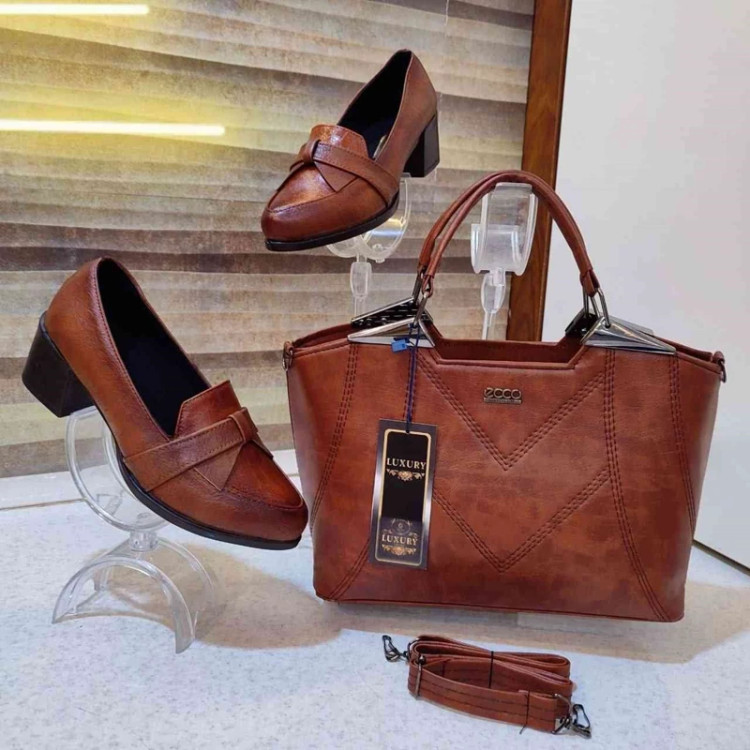 ست کیف و کفش عسلی ست کیف و کفش مشکی زنانه کفش چرم زنانه کیف چرم زنانه کفش زنانه کیف زنانه کفش طبی زنانه