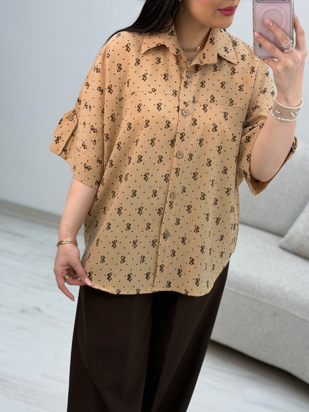 پانچ باکسی ارسال رایگان شومیز زنانه
