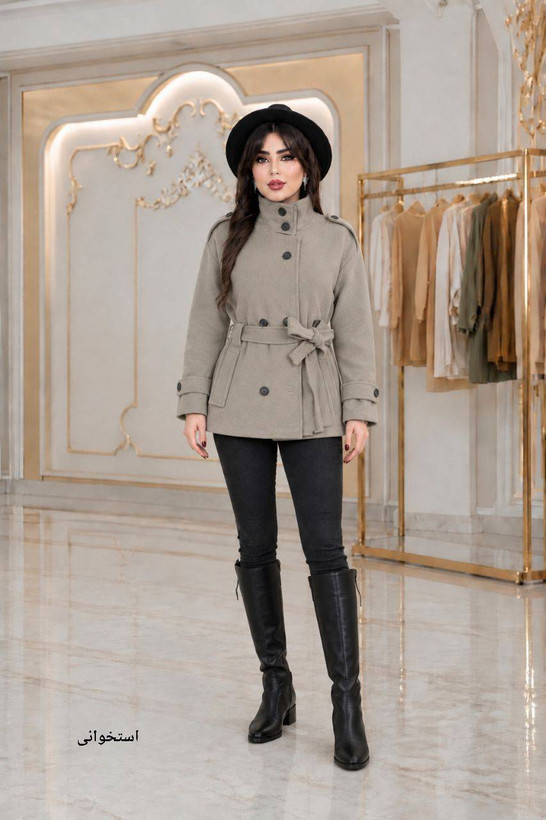 پالتو فوتر زنانه کوتاه ارسال رایگان